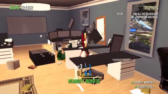 Goat Simulator ! 2 Goats and a dream!!! смотреть онлайн
