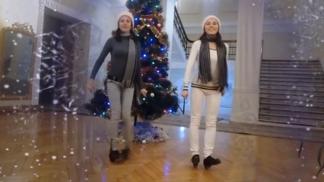 Новогоднее поздравление степ-дуэт Art.Com смотреть онлайн