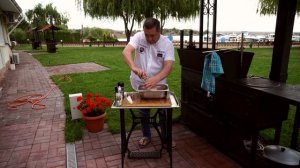 Мастер -  класс от Юрия .Свиной антрекот на мангале.