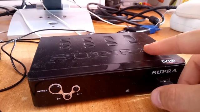 Как подключить цифровую TV приставку к монитору.