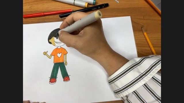 Рисуем веселых мультяшных человечков 6+ смотреть онлайн