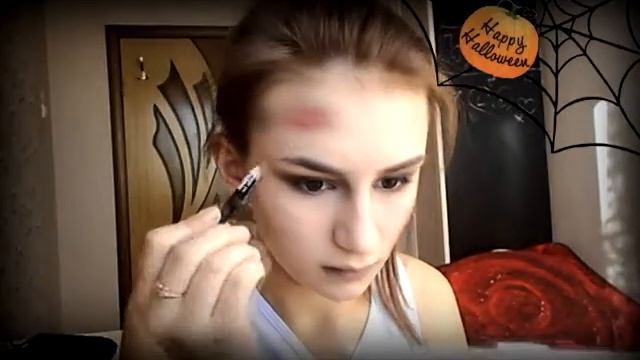 Макияж зомби на HALLOWEEN||TheMarkova|| смотреть онлайн