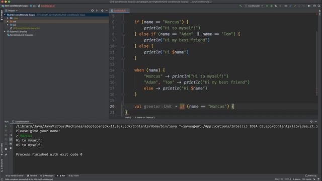 Conditionals in Kotlin смотреть онлайн