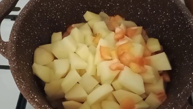 Овощное рагу. Рецепт. Анталья. Картофель с овощами. смотреть онлайн