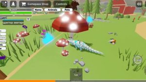 ROBLOX симулятор животных, как найти крокодилов☺️