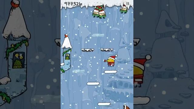 Doodle Jump Christmas Special - passing 1.000.000 смотреть онлайн