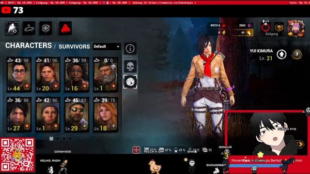 Review Semua Skin Survivor Kolaborasi Attack on Titan! | Dead By Daylight Mobile Live смотреть онлайн