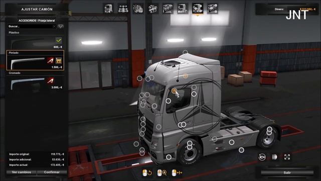 [ETS2 v1.35] New Actros 2019 Mirror Cam смотреть онлайн