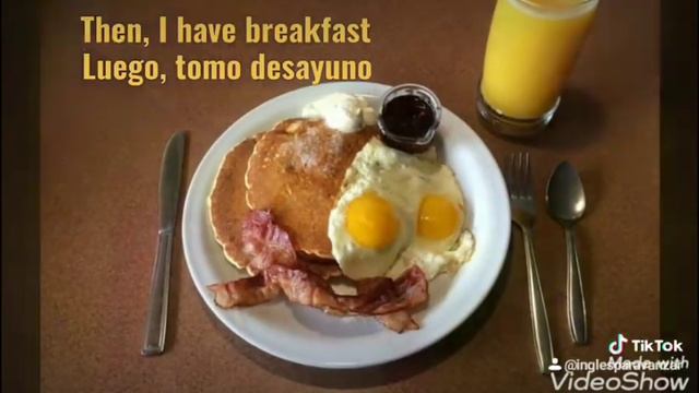 Daily routine - Simple present tense смотреть онлайн
