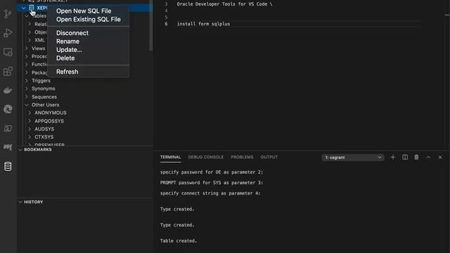 0 how to connect oracle database from visual studio code смотреть онлайн