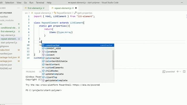 Polymer 3.0 Tutorials in Hindi #13 | Repeating templates with Array.map | data binding in polymer смотреть онлайн