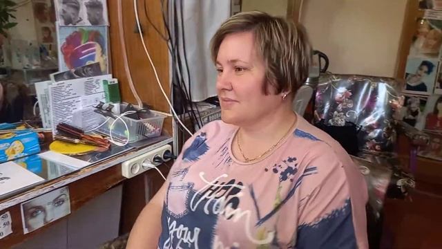 Постриглись под Шик на основе каре на ножке. смотреть онлайн