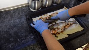 Ջեռոցում Խորոված Սիգ Ձուկ Լավաշի Վրա | Dzuk Lavashi Vra #armeniankitchen #dzuk #ձուկ #լավաշ