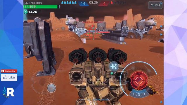 War Robots: 1 Million Damage with Fury-Zeus - Old School Bot смотреть онлайн