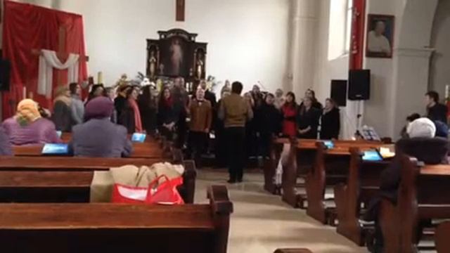 Репетиция Минского Госпел хора в Кальварийском кастеле(12) смотреть онлайн