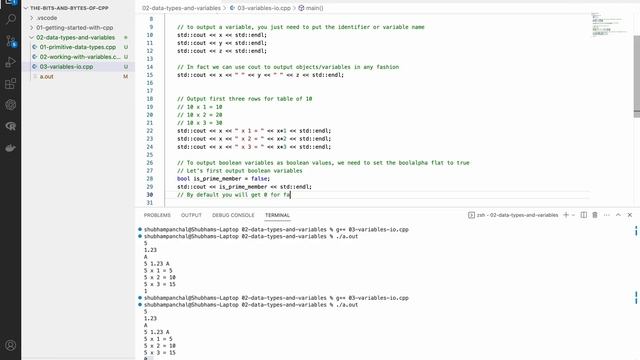 Variables Input & Output | The Bits And Bytes of C++ | @techieshubh0608 #iitian #microsoft смотреть онлайн