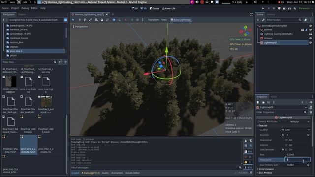 Godot 4: Baking lightmap for procedurally generated forest смотреть онлайн