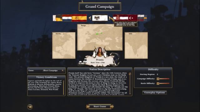 Empire Total War Countries