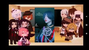 реакция бсд на геншин (2/3) #бсд #великийизбродячихпсов #реакция #геншин