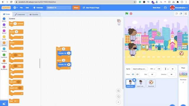 How To Make Covid Prevention Game in Scratch | [ Create Online Game ] смотреть онлайн