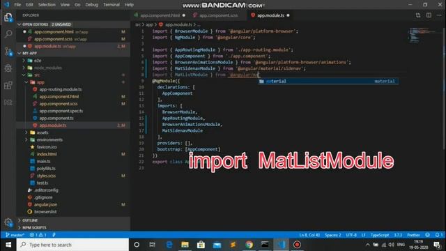 Angular 8 Series: Creating Side Navbar смотреть онлайн