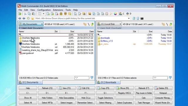 MultiCommander - multi-tabbed File Manager смотреть онлайн