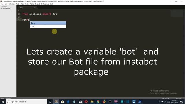 instagram bot video 2 automatic follow bulk of account using python смотреть онлайн
