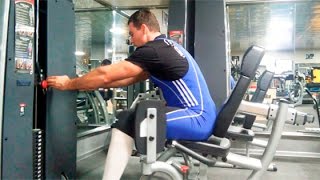 Разведение ног в тренажёре: техника выполнения смотреть онлайн