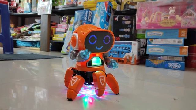 BOT PIONEER TOYS AND MUSIC ND LIGHT ROBOT смотреть онлайн