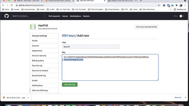 Tất tần tật về GIT #1: Tải cài đặt, tạo ssh key, clone và push project смотреть онлайн