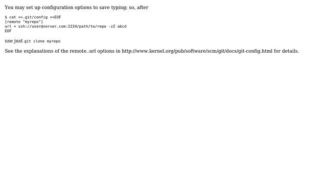 Unix & Linux: Passing SSH options to git-clone (3 Solutions!!) смотреть онлайн