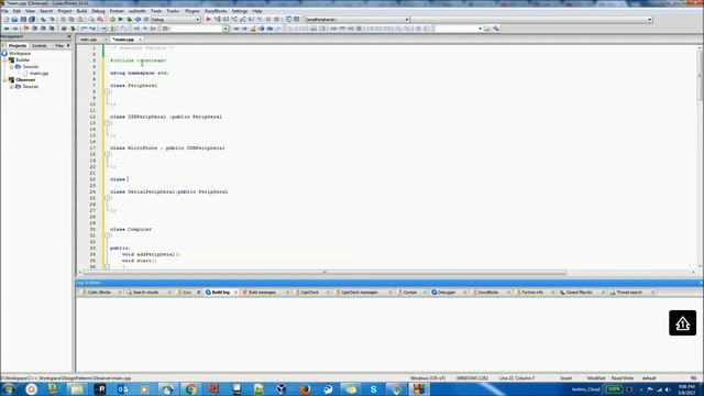 observer design pattern - observer design pattern in C++ смотреть онлайн