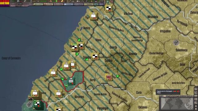 Hearts of Iron 3 - Black ICE 10.43 - Spain Campaign 12 - Portugal got Problems! смотреть онлайн