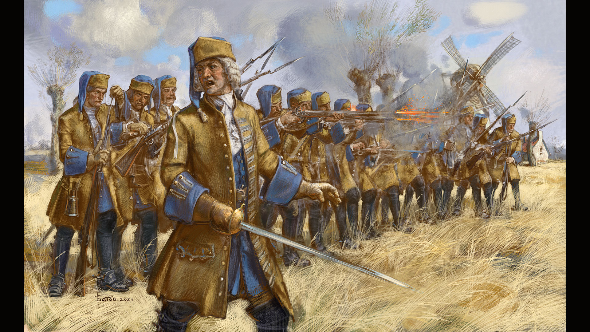 Французские спешенные драгуны смотреть онлайн