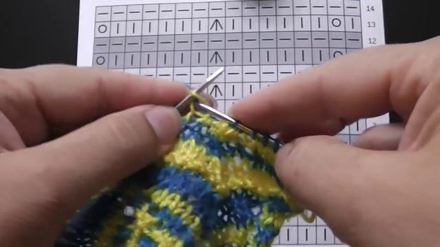 Узоры спицами. Простой узор Миссони смотреть онлайн