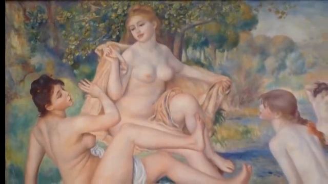 Ренуар, "Большие купальщицы" смотреть онлайн