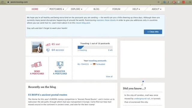 КАК регистрировать и отправлять открытки. Мои открытки на отправку || postcrossing.com смотреть онлайн