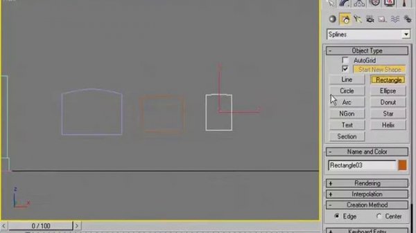 Готовим вырезы для окон и дверей в 3D Studio MAX 2009 (8/30)