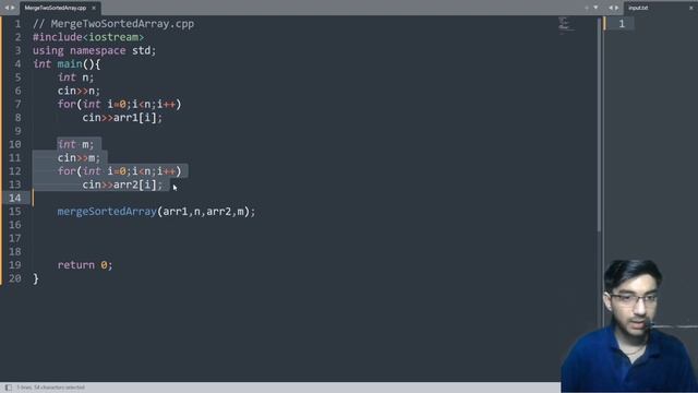 Merge Sorted Arrays | Techies Code | смотреть онлайн