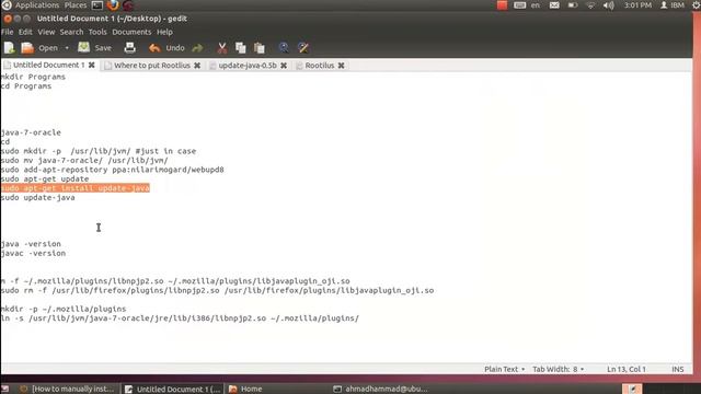 Installing JAVA into ubuntu смотреть онлайн