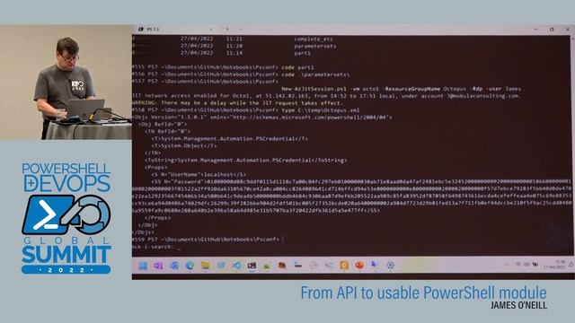 PSHSummit 2022 - From API to usable PowerShell module by James O'Neill смотреть онлайн