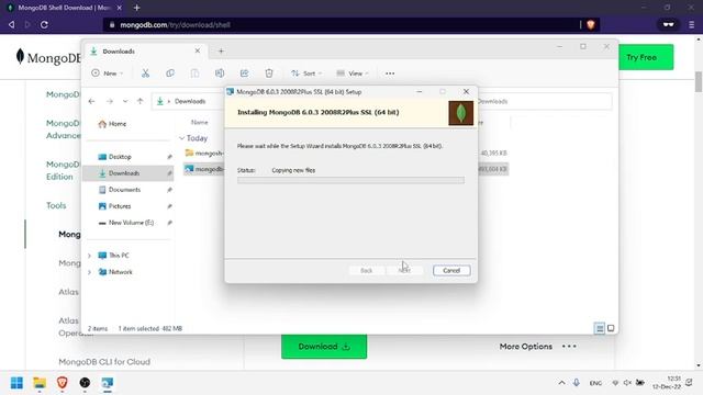 How to install MongoDB 6 on Windows 10, 11 смотреть онлайн