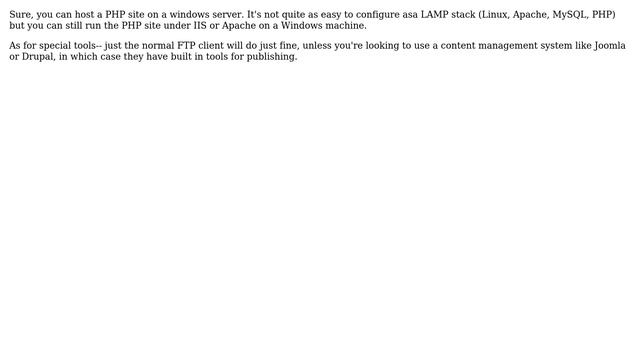 Webmasters: Can PHP Site be hosted on Windows Hosting? (5 Solutions!!) смотреть онлайн