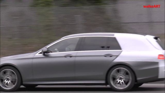 Mercedes Erlkönig E-Klasse T-Modell E-Class Estate S213 2016 Fast Ungetarnt -nearly No Camo Spotted