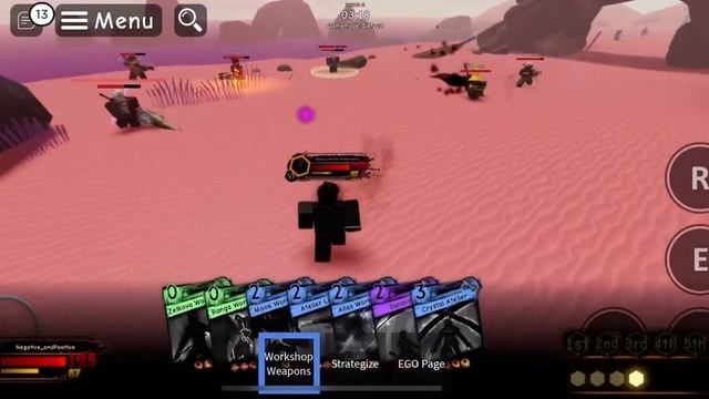 Black Silence boss fight (roblox Allusions) смотреть онлайн
