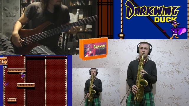DARKWING DUCK (NES) - QUACKER JACK 2 (Harmsing & Amigoiga sax) смотреть онлайн