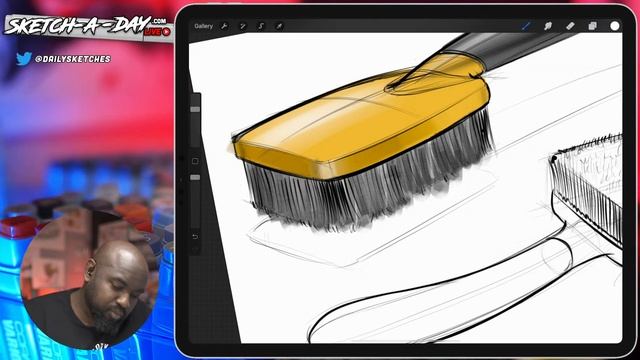 Fan Friday! - How to Draw a Wave Curling Iron, Cars and a Hairbrush! смотреть онлайн