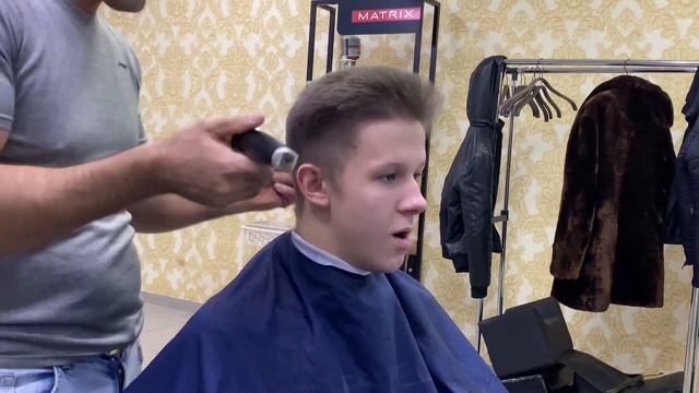 Мужская стрижка 417#стрижка?ТОП#haircut#hairstyle#hair#bar