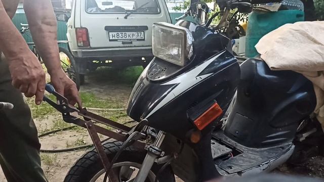 Электро привод на скутер 2 часть смотреть онлайн