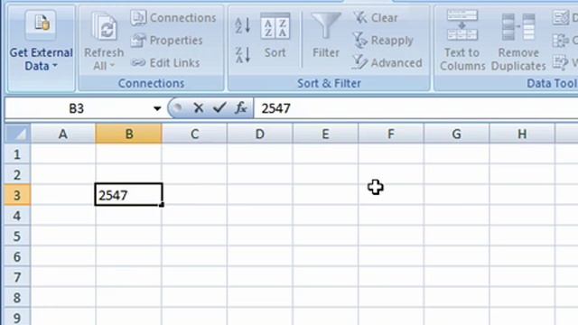 Enter Data in Excel 2007 смотреть онлайн
